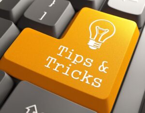 tips and tricks